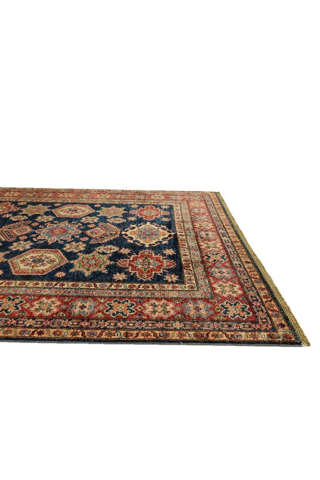 Detail image of 6' 1 x 6' 2 Hand Knotted Kazak Square Rug