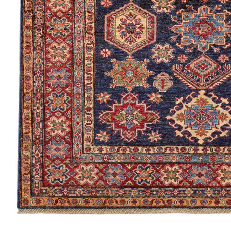 Detail image of 6' 1 x 6' 2 Hand Knotted Kazak Square Rug