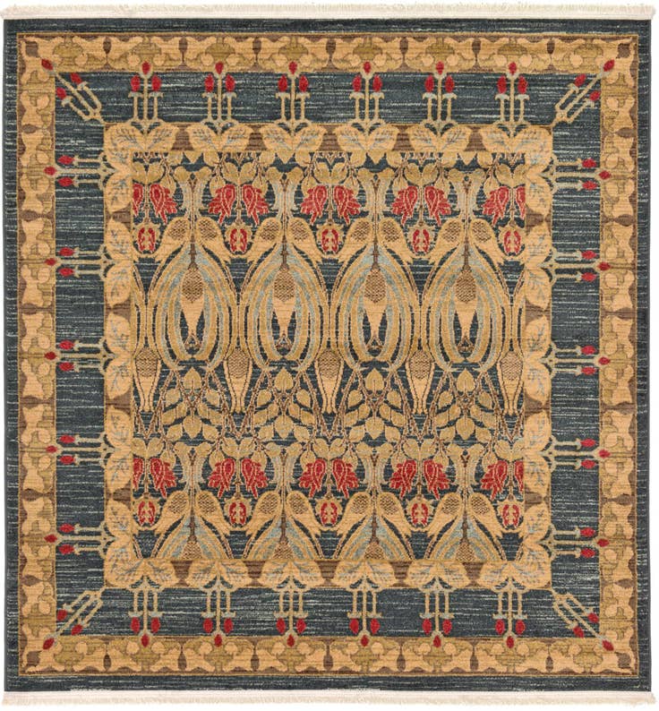 Detail image of 6' x 6' Kensington Square Rug