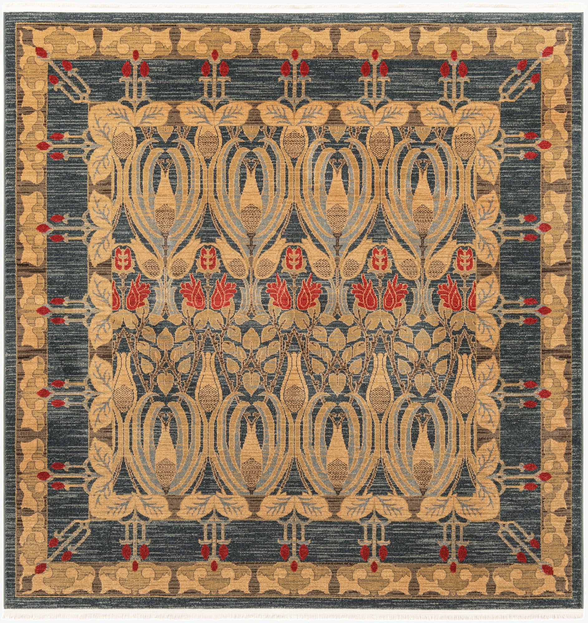 7' 10 x 7' 10 Kensington Square Rug