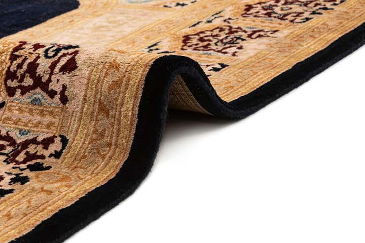 7' 10 x 8' 2 Kerman Wool Square Rug