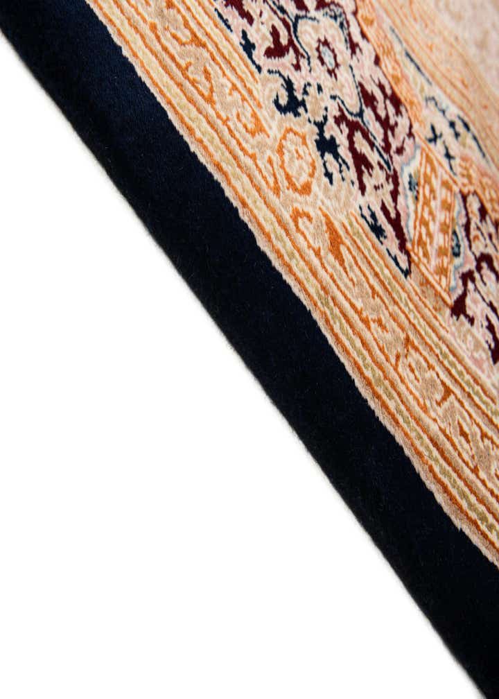 8' 4 x 8' 4 Hand Knotted Kerman Wool Square Rug