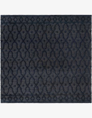 5' 3 x 5' 3 Hand Woven Larsa Jute Square Rug