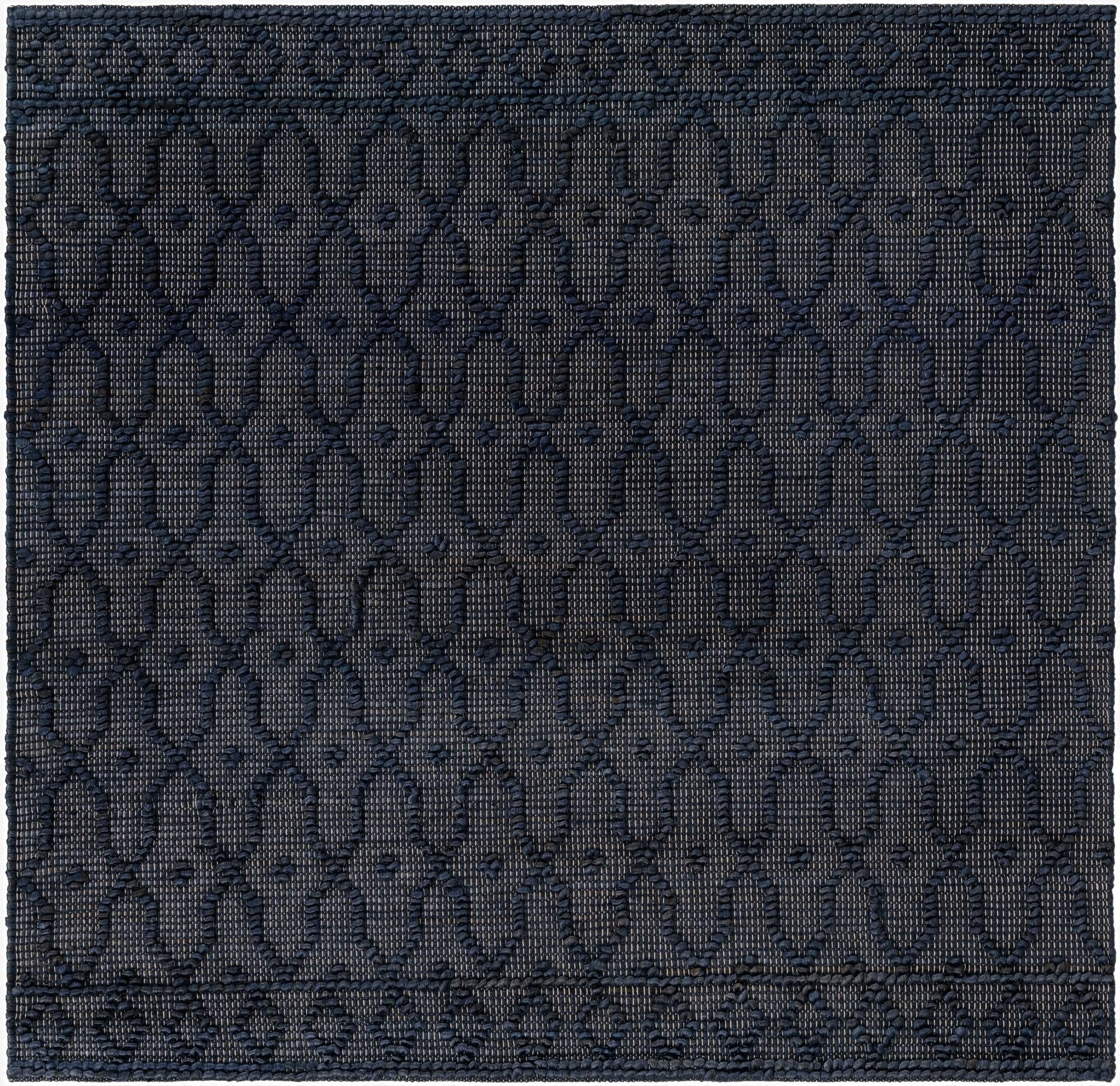 160cm x 160cm  Hand Woven Larsa Jute Square Rug