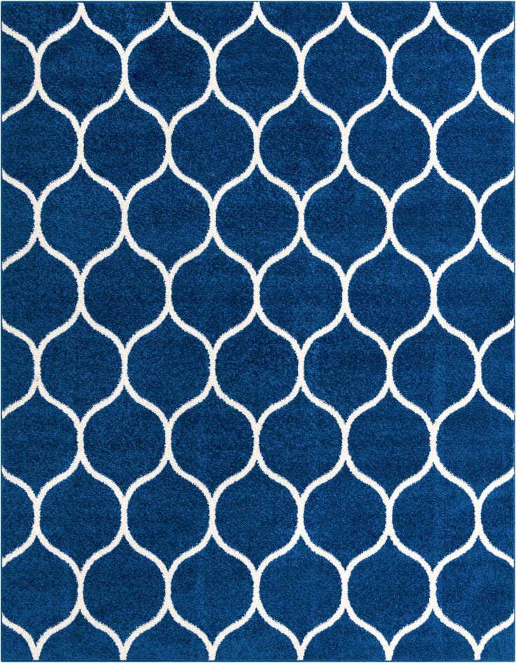 Detail image of 4' x 4' Lattice Frieze Square Rug
