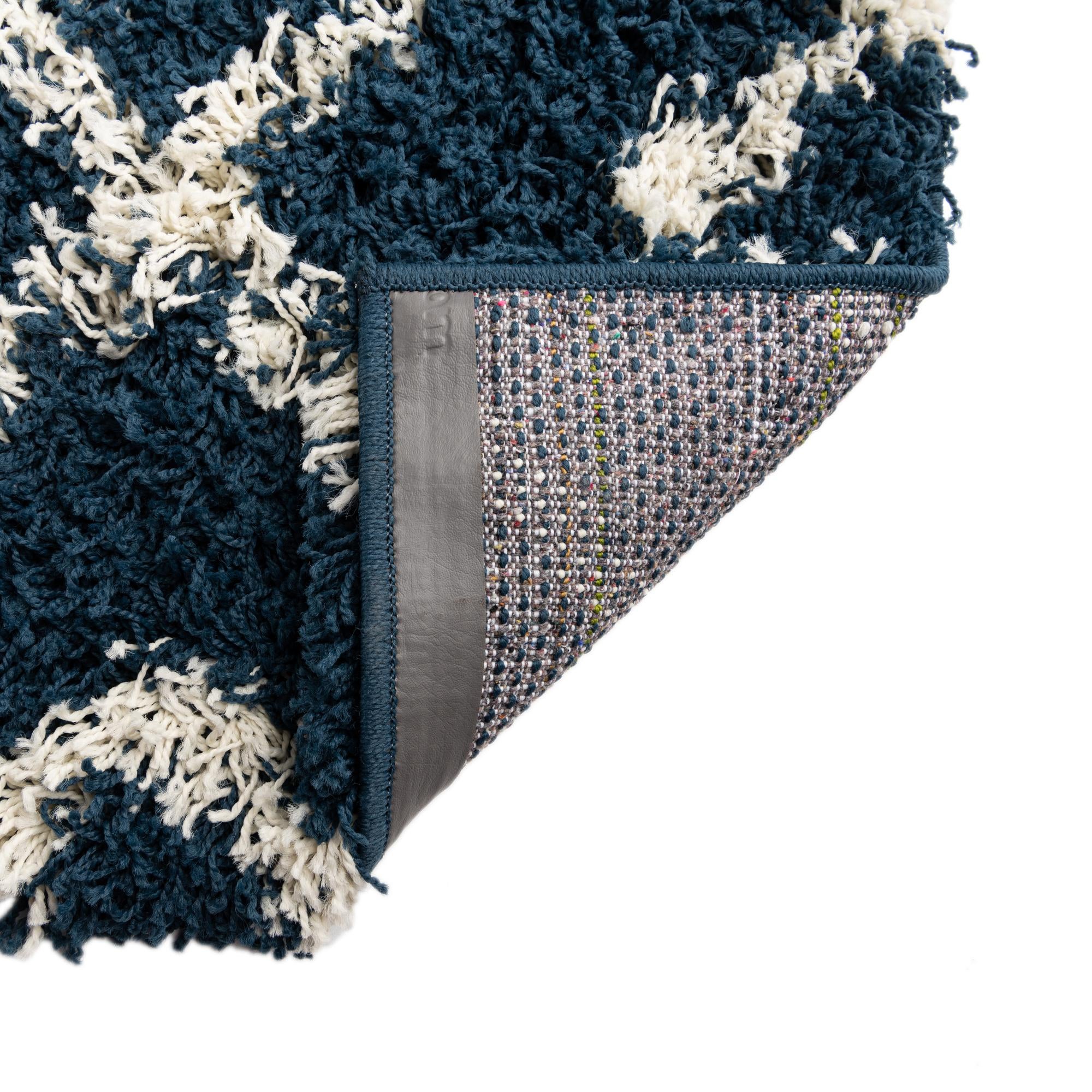 6' x 6' Lattice Shag Square Rug