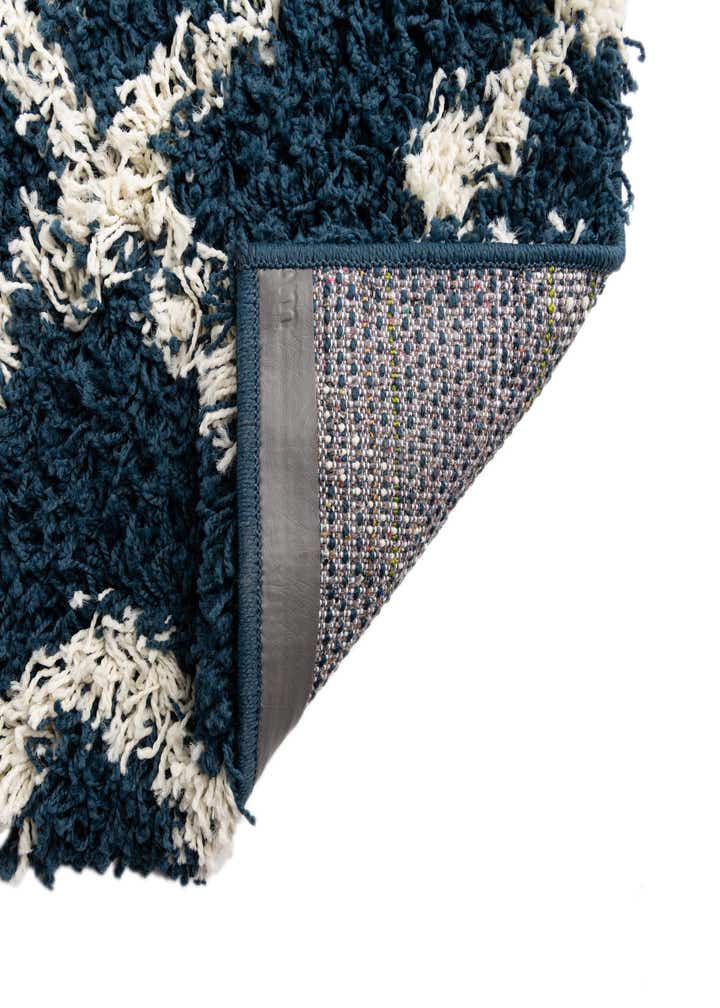 4' x 4' Lattice Shag Square Rug