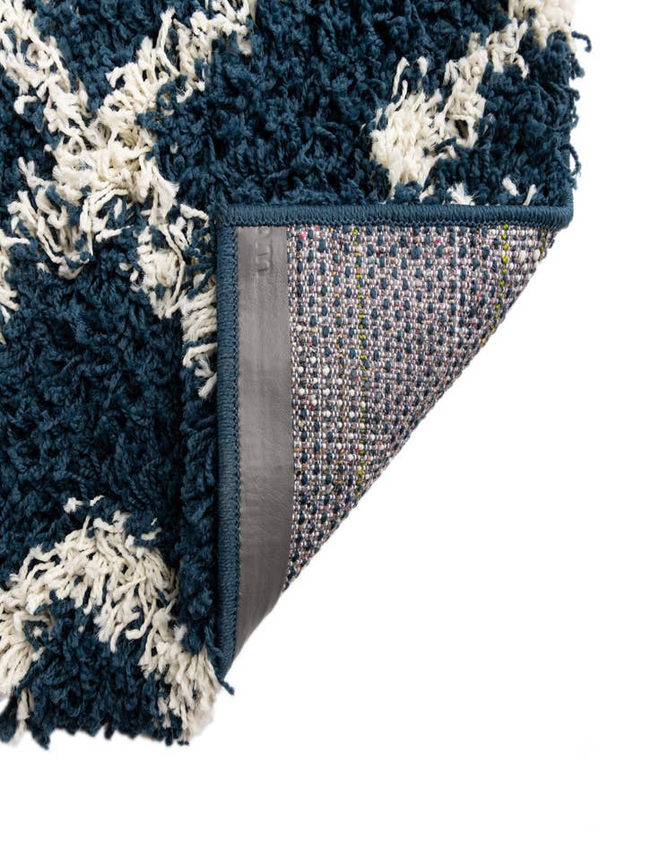 Detail image of 7' 10 x 7' 10 Lattice Shag Square Rug