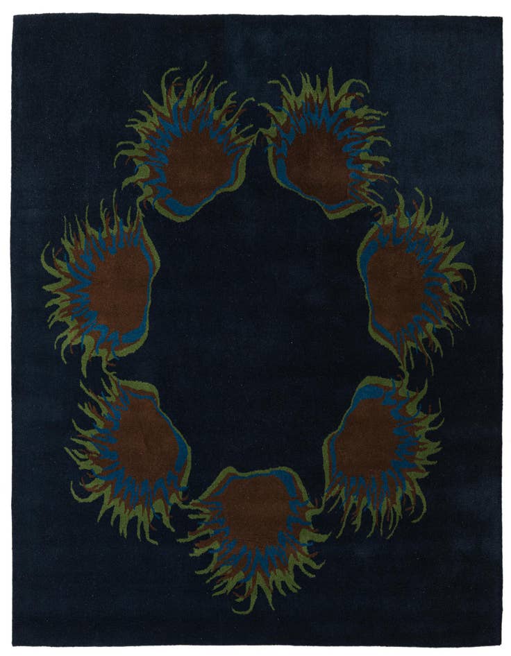 Detail image of 7' 6 x 7' 6 Luna Square Rug