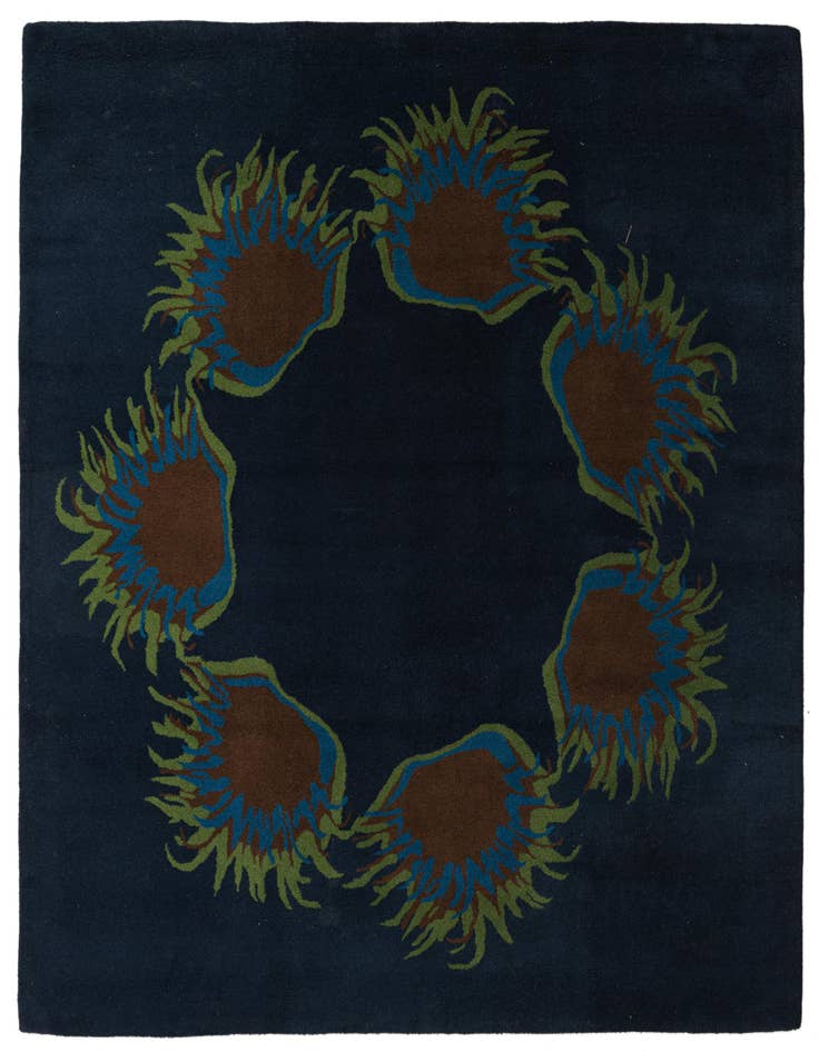 Detail image of 7' 6 x 7' 6 Luna Square Rug