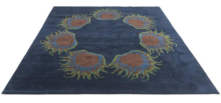 Detail image of 7' 6 x 7' 6 Luna Square Rug