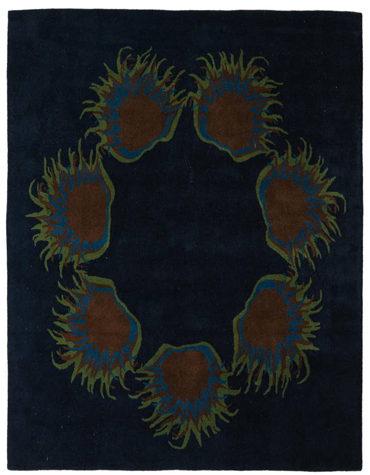 Detail image of 7' 6 x 7' 6 Luna Square Rug