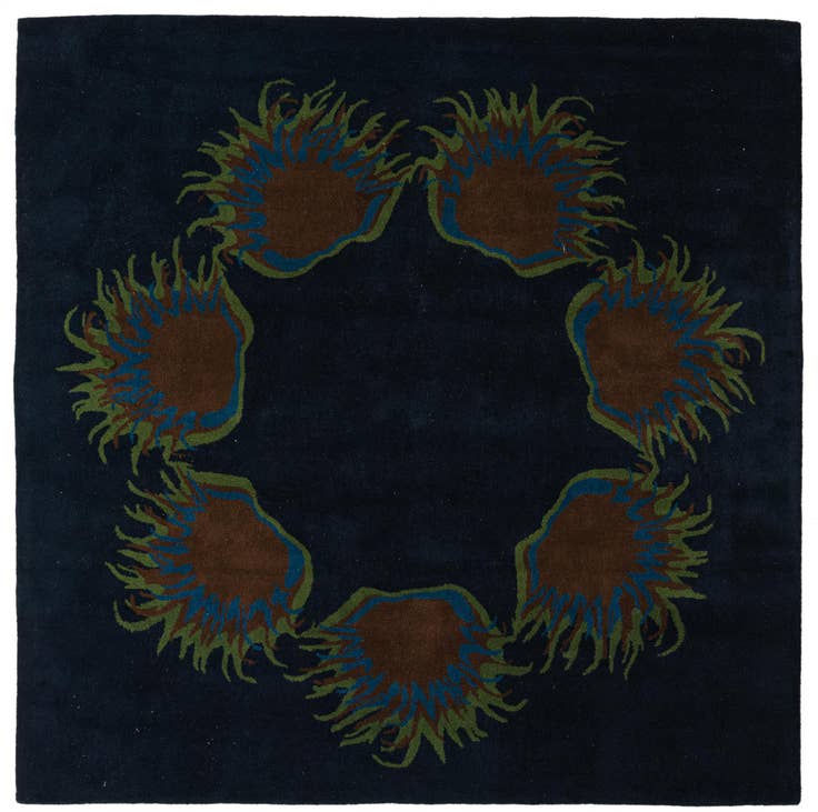 Detail image of 7' 6 x 7' 6 Luna Square Rug