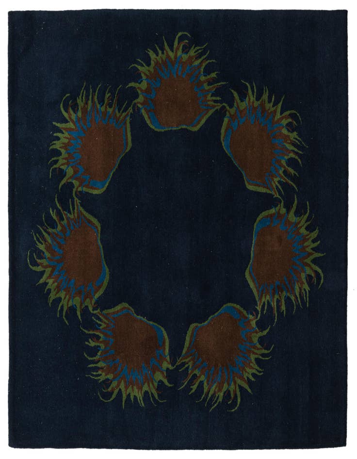 Detail image of 7' 6 x 7' 6 Luna Square Rug