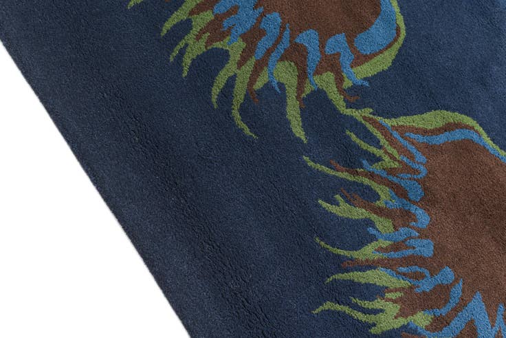 Detail image of 7' 5 x 7' 6 Luna Square Rug
