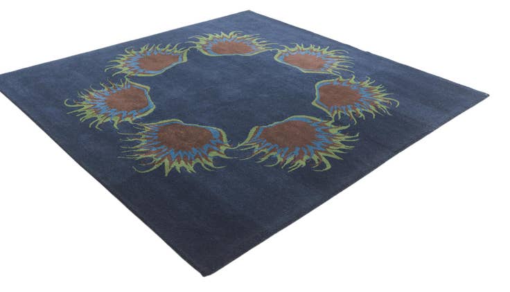 Detail image of 7' 6 x 7' 6 Luna Square Rug
