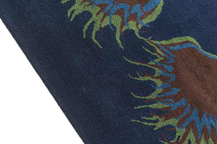 Detail image of 7' 6 x 7' 6 Luna Square Rug