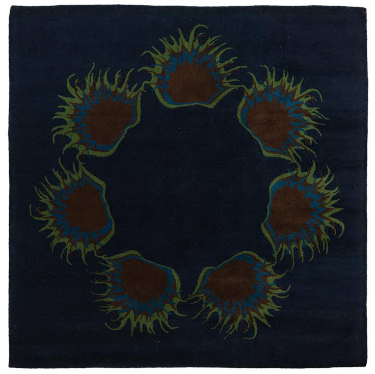Detail image of 7' 6 x 7' 6 Luna Square Rug