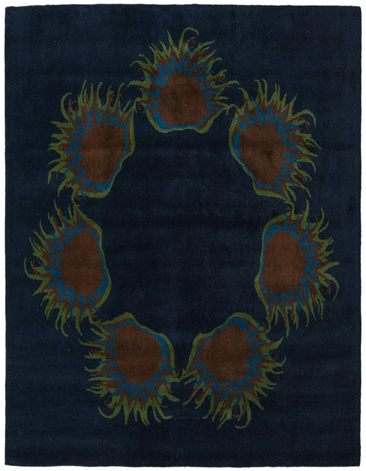 Detail image of 7' 6 x 7' 6 Luna Square Rug