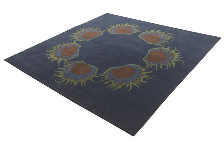 Detail image of 7' 7 x 7' 7 Luna Square Rug