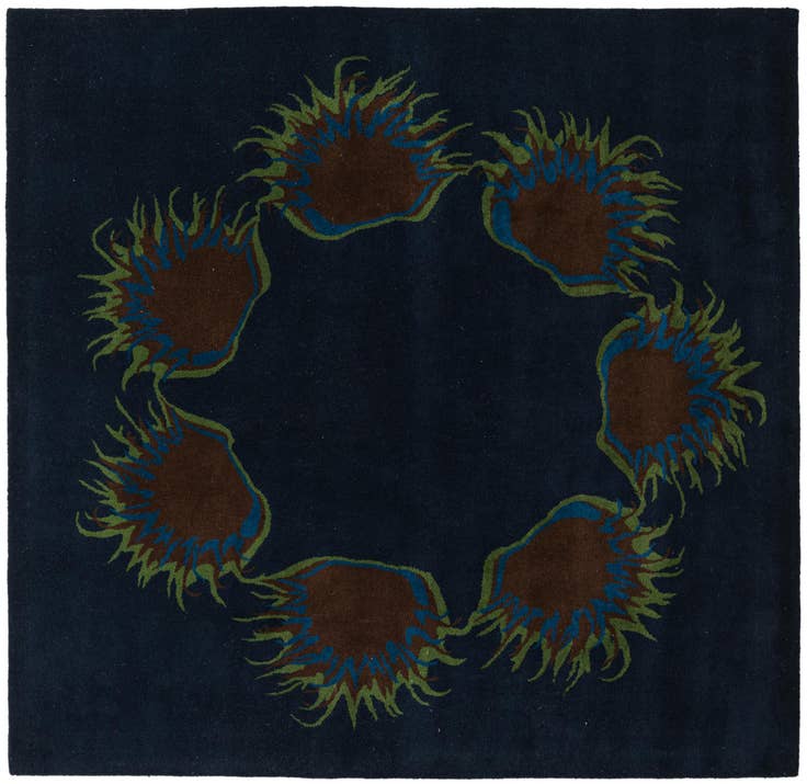 Detail image of 7' 7 x 7' 7 Luna Square Rug