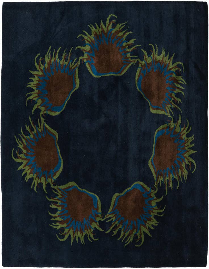 Detail image of 7' 6 x 7' 6 Luna Square Rug