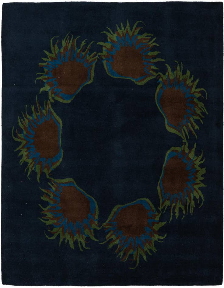Detail image of 7' 6 x 7' 6 Luna Square Rug