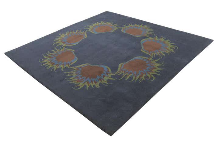 230cm x 230cm Luna Quadrat Teppich