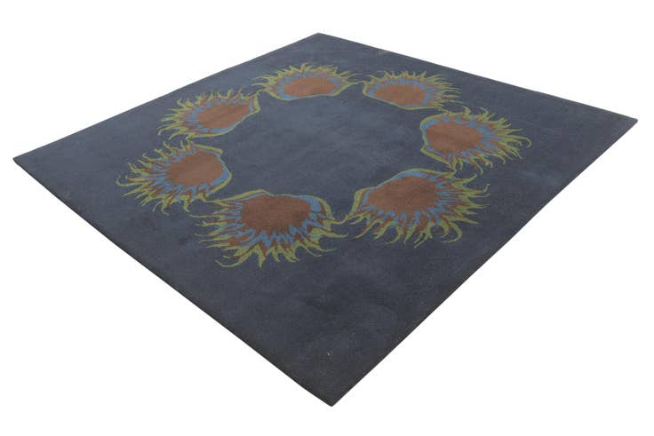 Detailansicht von 230cm x 230cm Luna Quadrat Teppich
