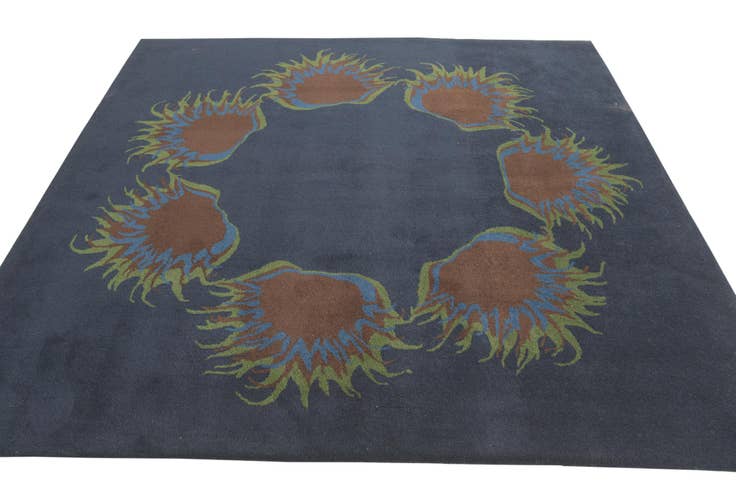 Detailansicht von 230cm x 230cm Luna Quadrat Teppich