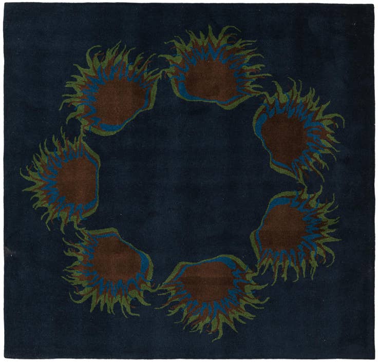 Detailansicht von 230cm x 230cm Luna Quadrat Teppich