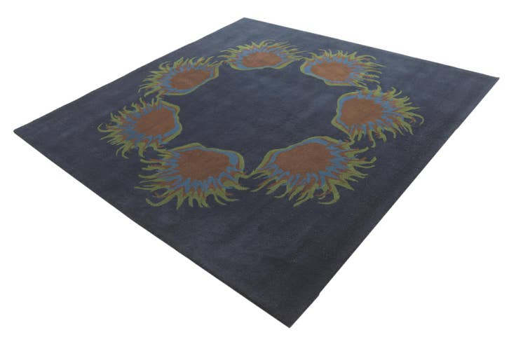 Detail image of 7' 6 x 7' 6 Luna Square Rug