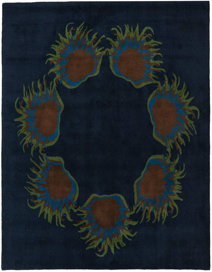 Detail image of 7' 6 x 7' 6 Luna Square Rug