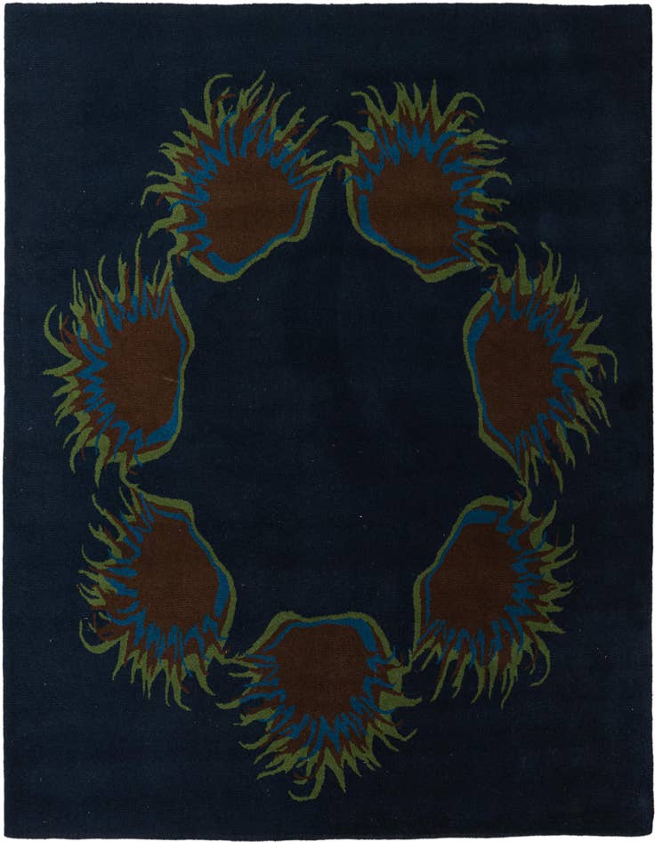 Detail image of 7' 5 x 7' 5 Luna Square Rug