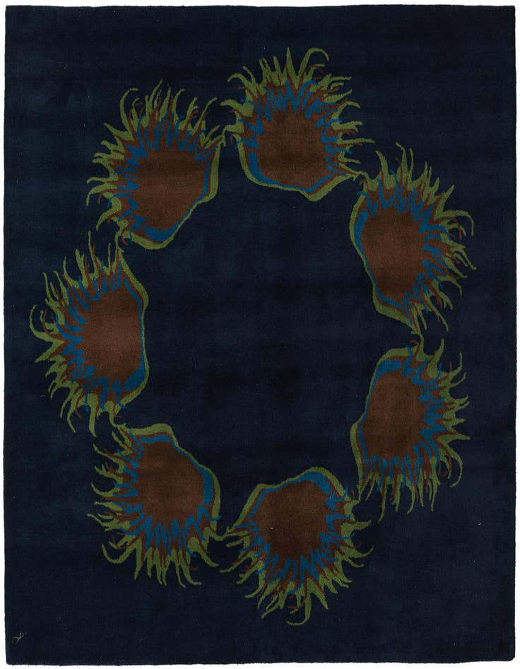 Detail image of 7' 5 x 7' 7 Luna Square Rug