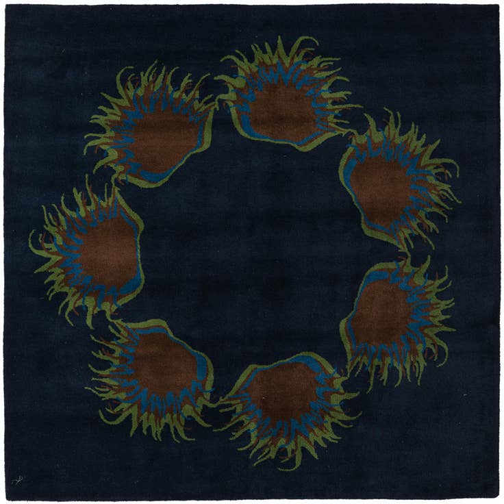 Detail image of 7' 5 x 7' 7 Luna Square Rug