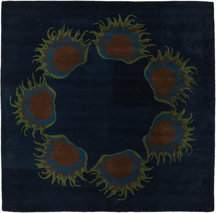 Detail image of 7' 6 x 7' 7 Luna Square Rug