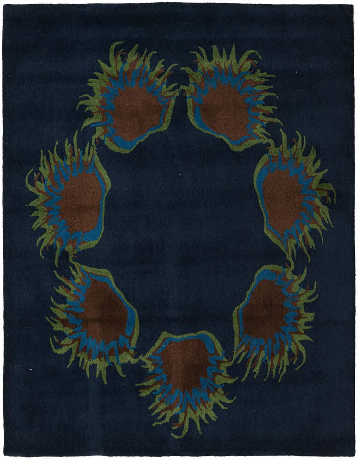 Detail image of 7' 6 x 7' 6 Luna Square Rug
