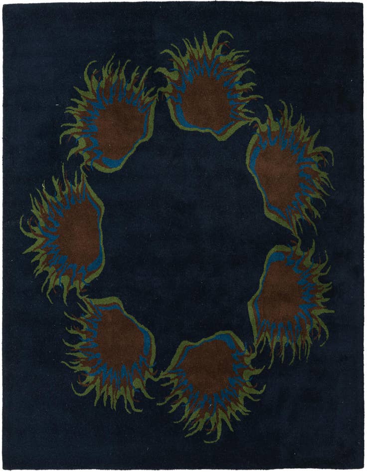 Detail image of 7' 5 x 7' 7 Luna Square Rug