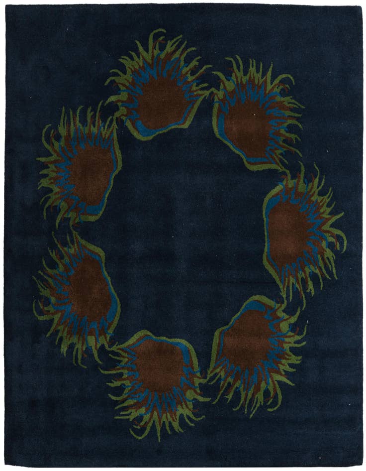 Detail image of 7' 6 x 7' 6 Luna Square Rug
