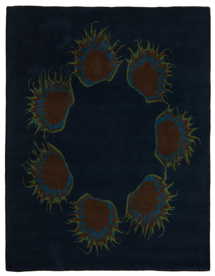 Detail image of 7' 3 x 7' 7 Luna Square Rug