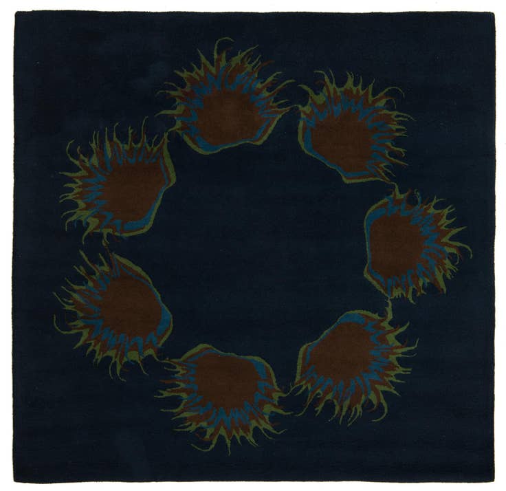 Detail image of 7' 3 x 7' 7 Luna Square Rug