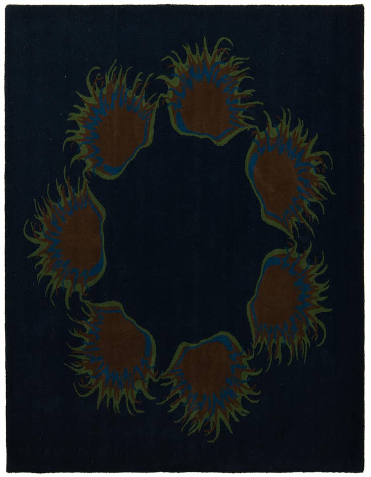 Detail image of 7' 6 x 7' 6 Luna Square Rug