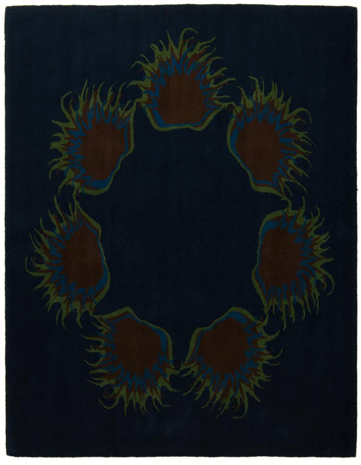 Detail image of 7' 6 x 7' 6 Luna Square Rug