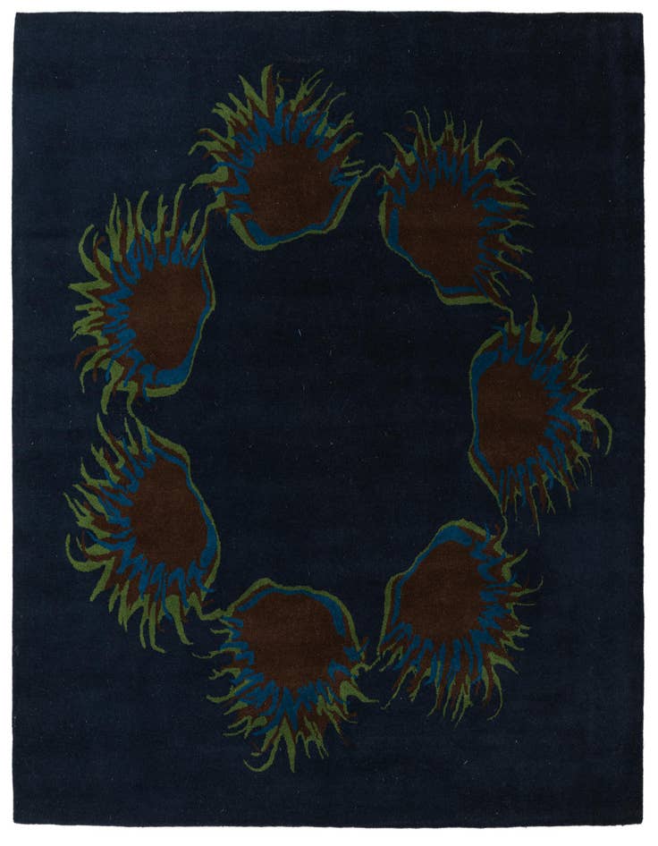Detail image of 7' 6 x 7' 6 Luna Square Rug