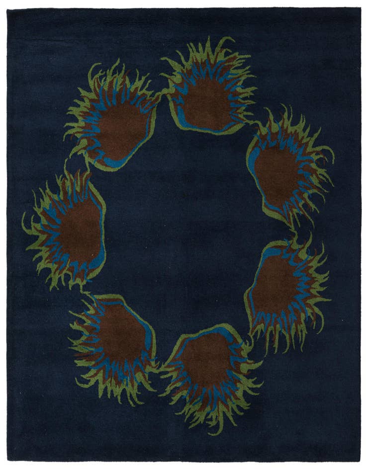 Detail image of 7' 6 x 7' 6 Luna Square Rug