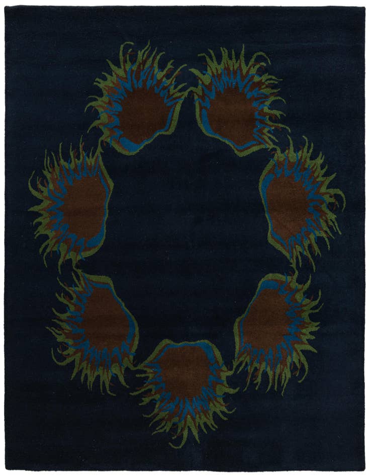 Detail image of 7' 6 x 7' 7 Luna Square Rug