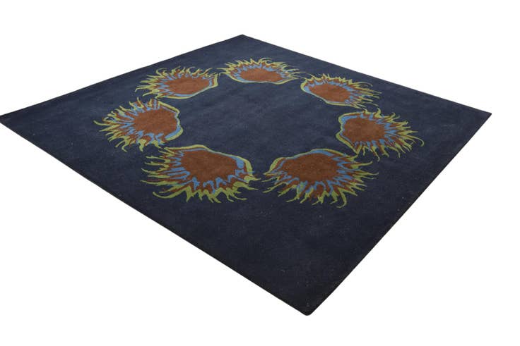 Detail image of 7' 7 x 7' 7 Luna Square Rug