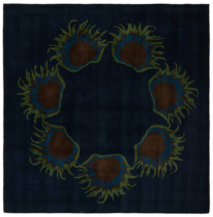 Detail image of 7' 6 x 7' 6 Luna Square Rug