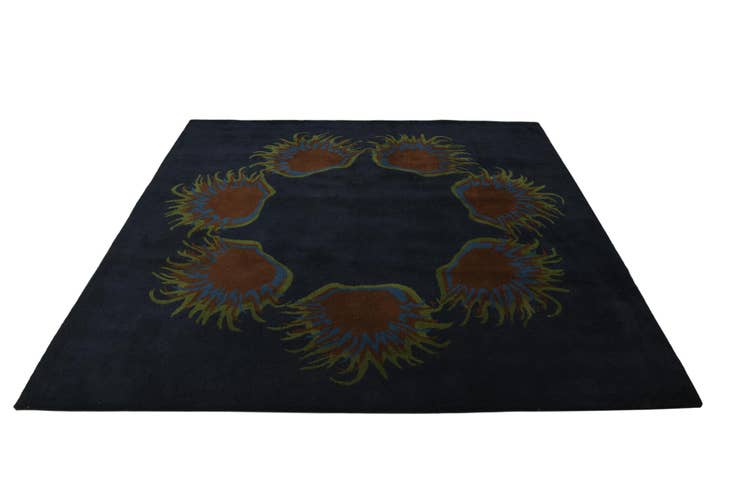 Detail image of 7' 7 x 7' 7 Luna Square Rug